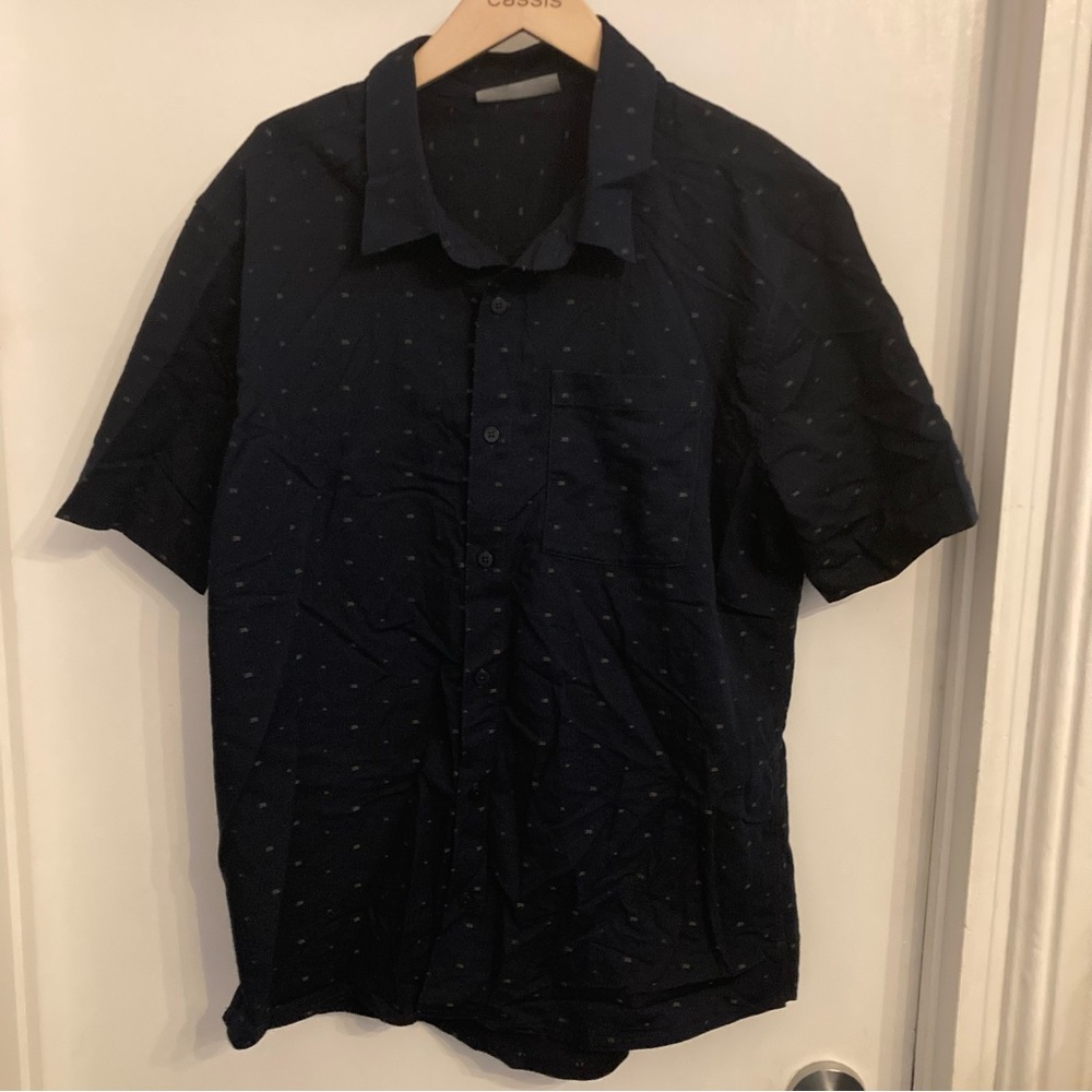 Icebreaker Short Sleve Blue Shirt - Large - Wool/Lyocell/Polyester blend